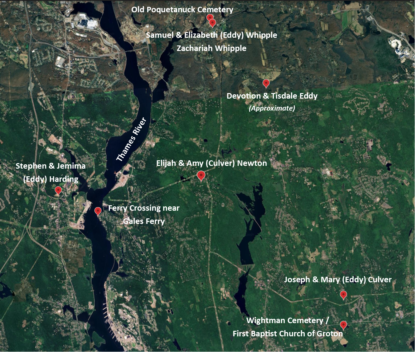 Groton Map Labeled