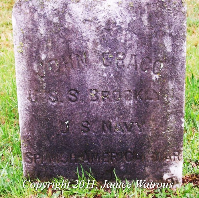 Headstone of John Graco (Patterson)